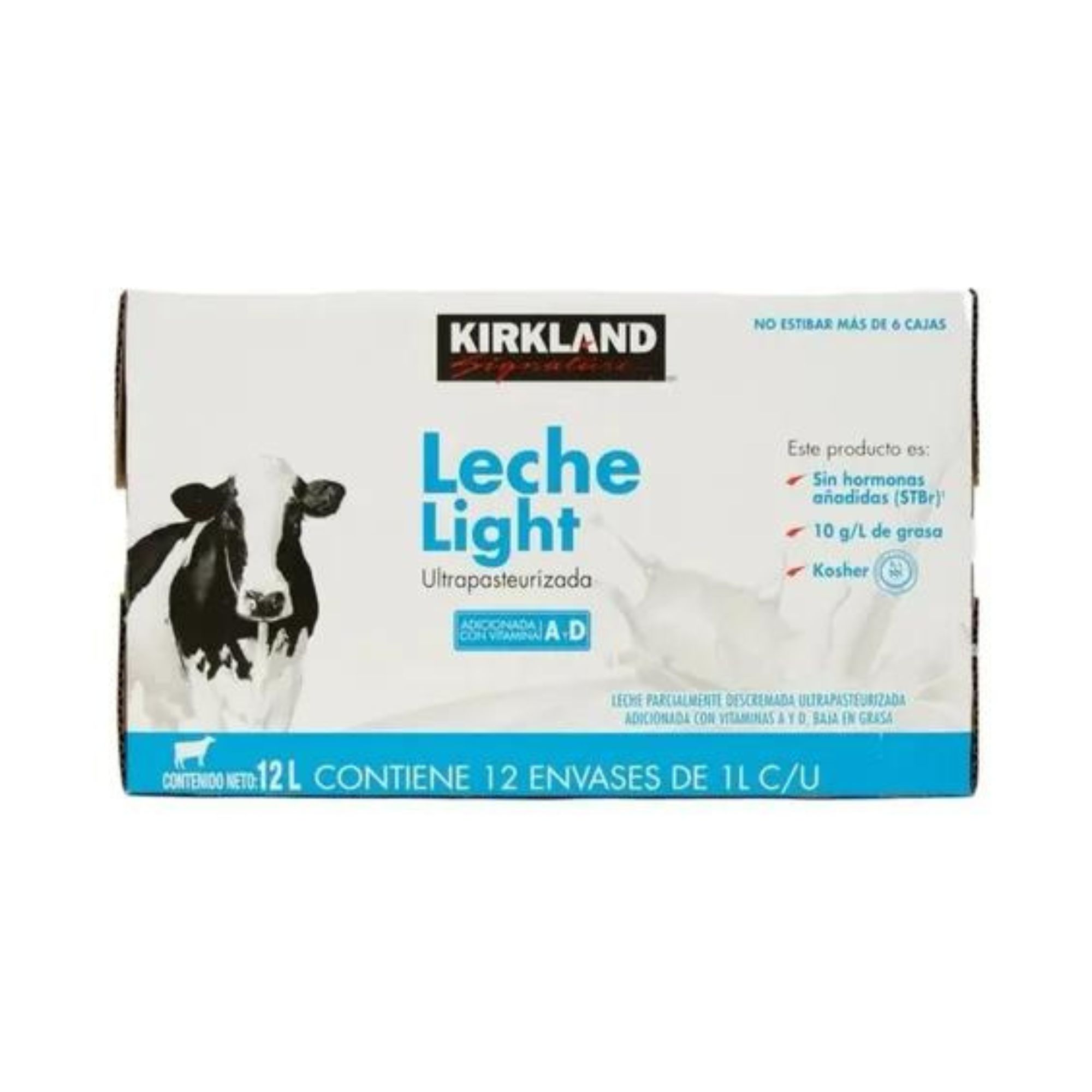 Kirkland Signature Ultra-Pasteurized Light Milk (12-pack, 1 L each)